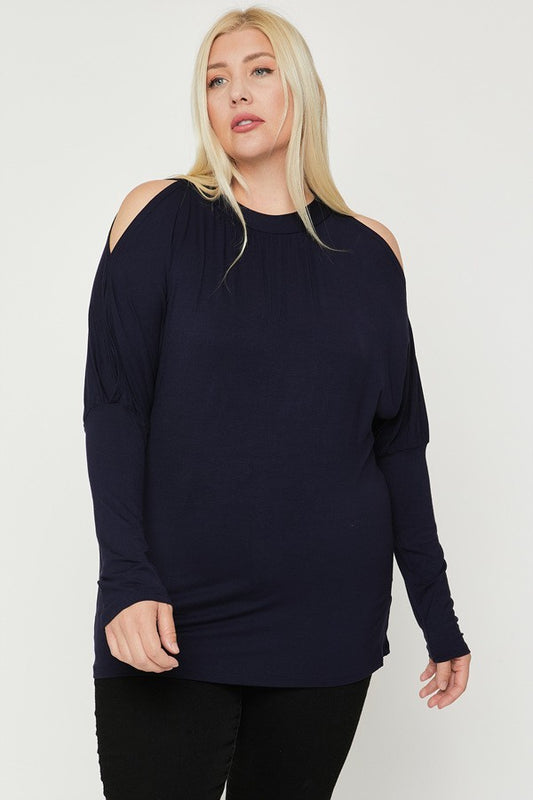 Long Sleeves Solid Top